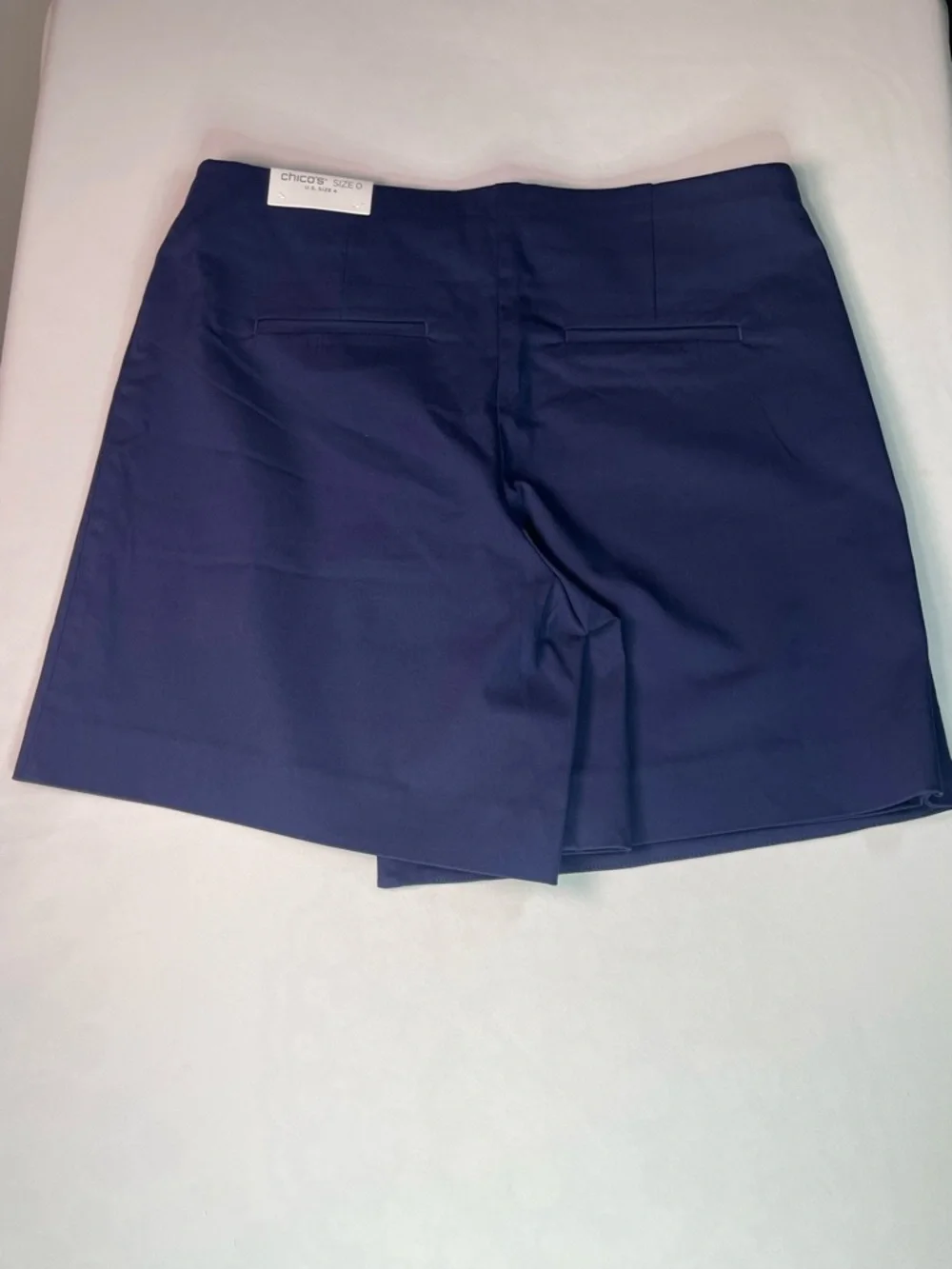 Chico's Deep Navy Stretch Skort - Picture 5 of 8